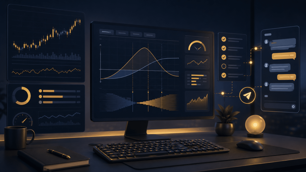 Professionelles Dashboard für Options-Tools, Trading Mentor, COT-Screener und Payoff-Analyse